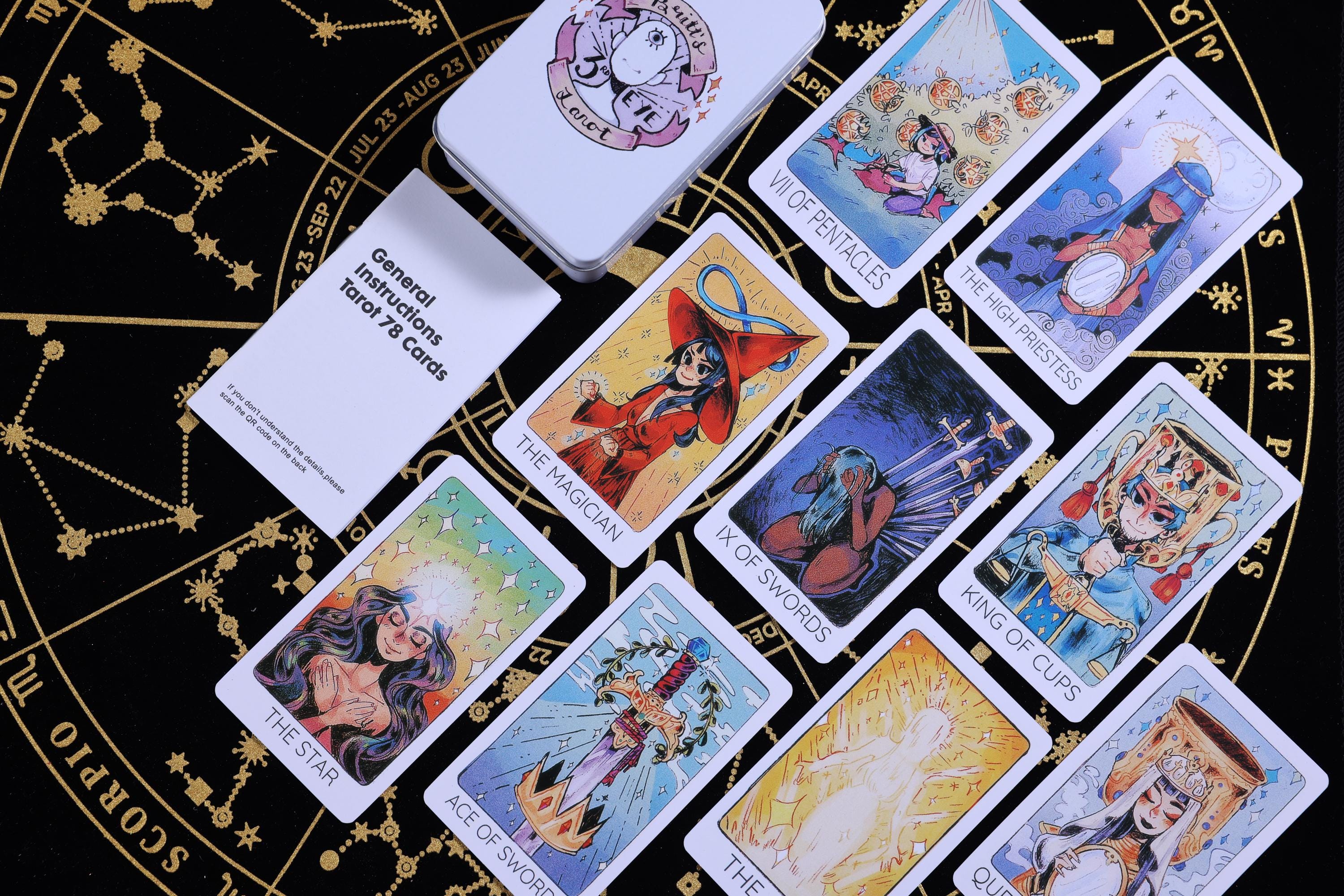 [正規品・入手困難]Britt’s Third Eye Tarotタロットカード Amazon.com: NUSHAO Britt's Third Eye Tarot - Tarot Cards for