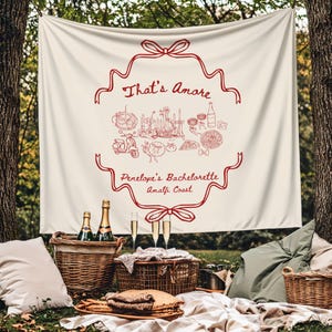 That's Amore Bridal Shower Banner, Thats Amore Bridal Shower Decor, That's Amore Bachelorette Decor,  Italian Theme, Whimsical