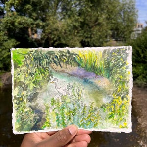 Nature themed Watercolour Painting