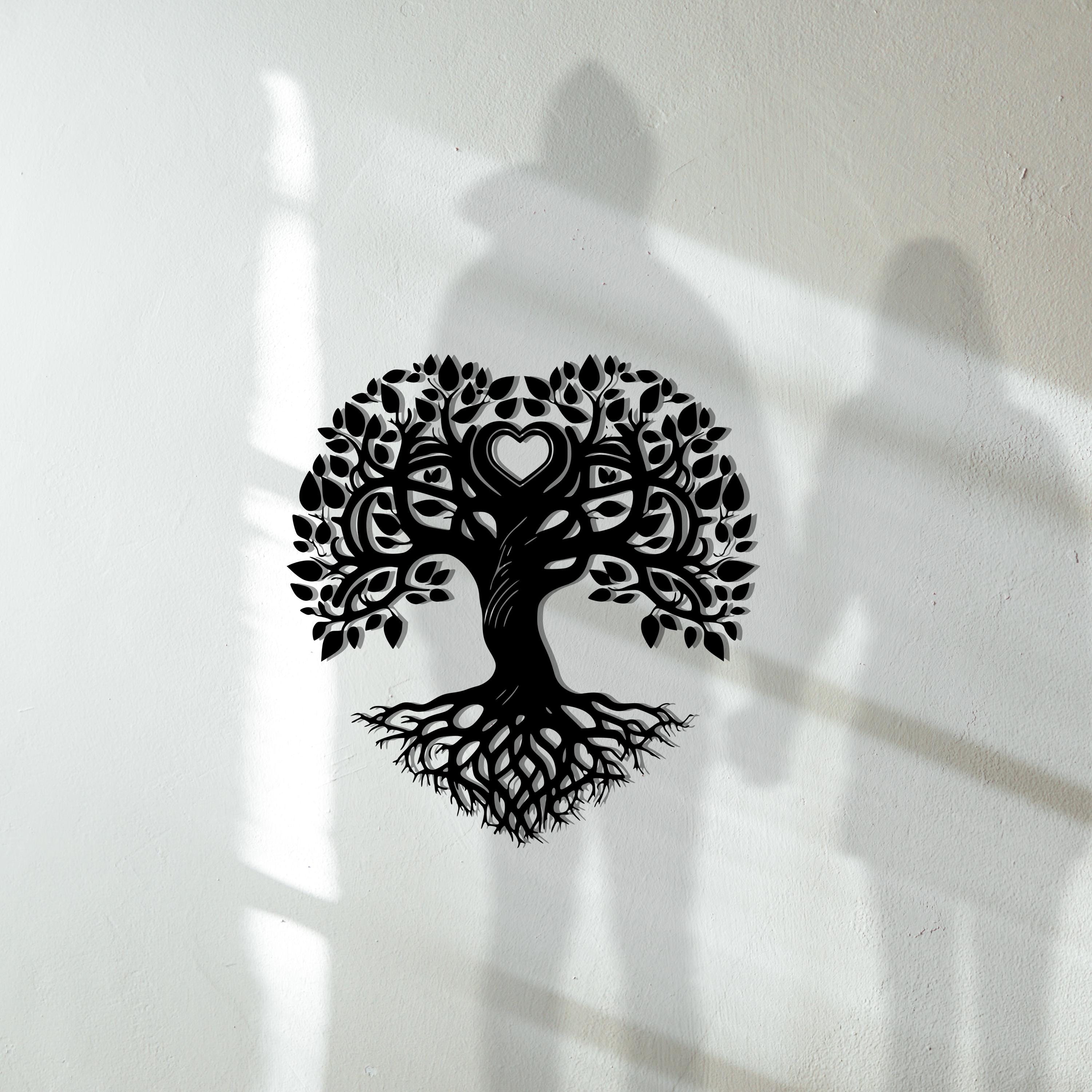 Tree of Life Bundle Design SVG PNG, Tree Silhouette Clipart, Spiritual ...