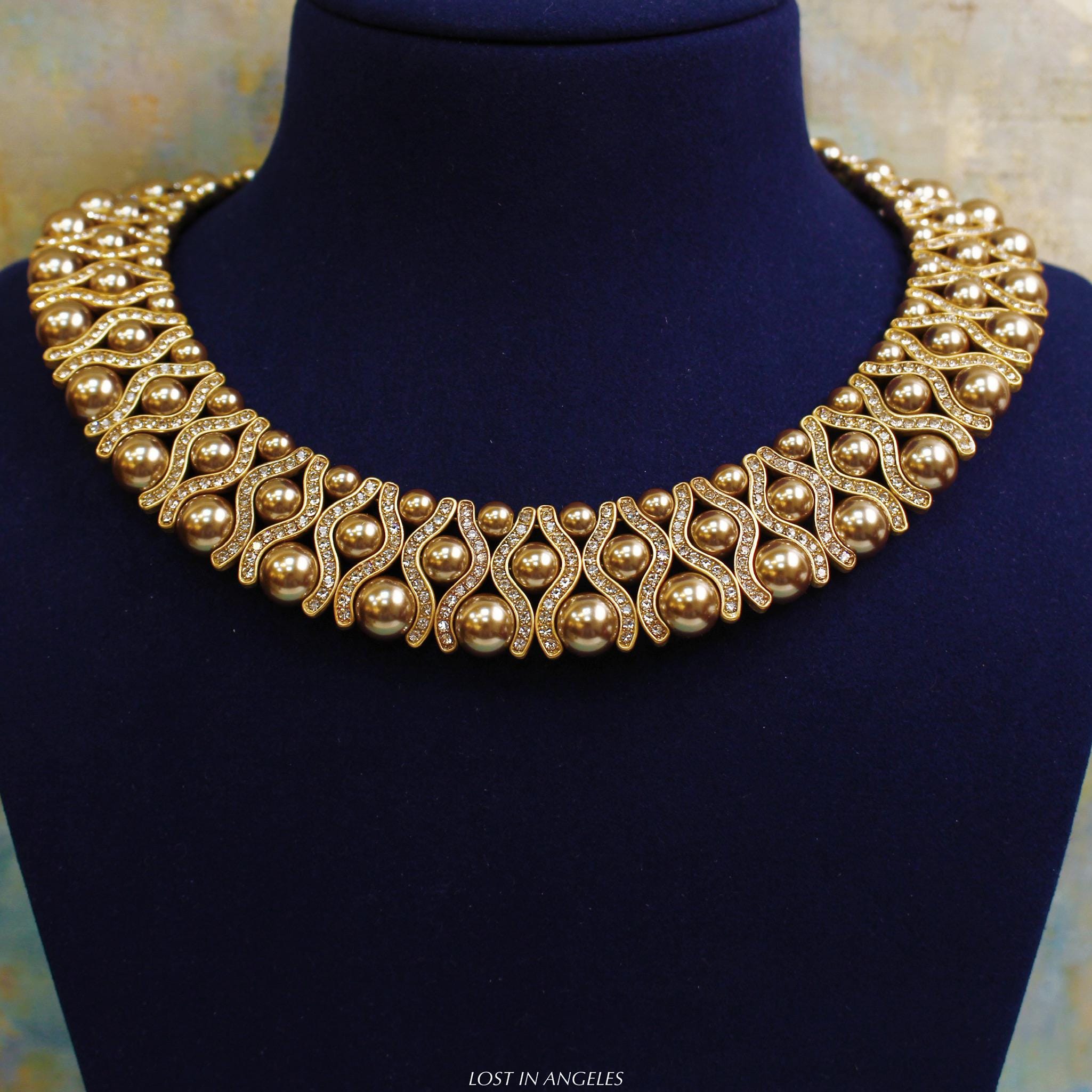 Dior pearl necklace - Etsy 日本