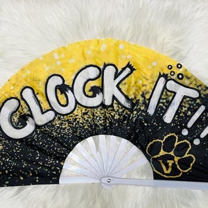 Line Dance Popping Fan, Boots On The Ground Hand Fan, Line Dance Fans