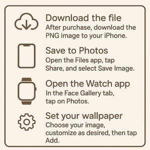 Step-by-step guide to set Apple Watch wallpaper, Halloween cat theme, cozy watch background for spooky season