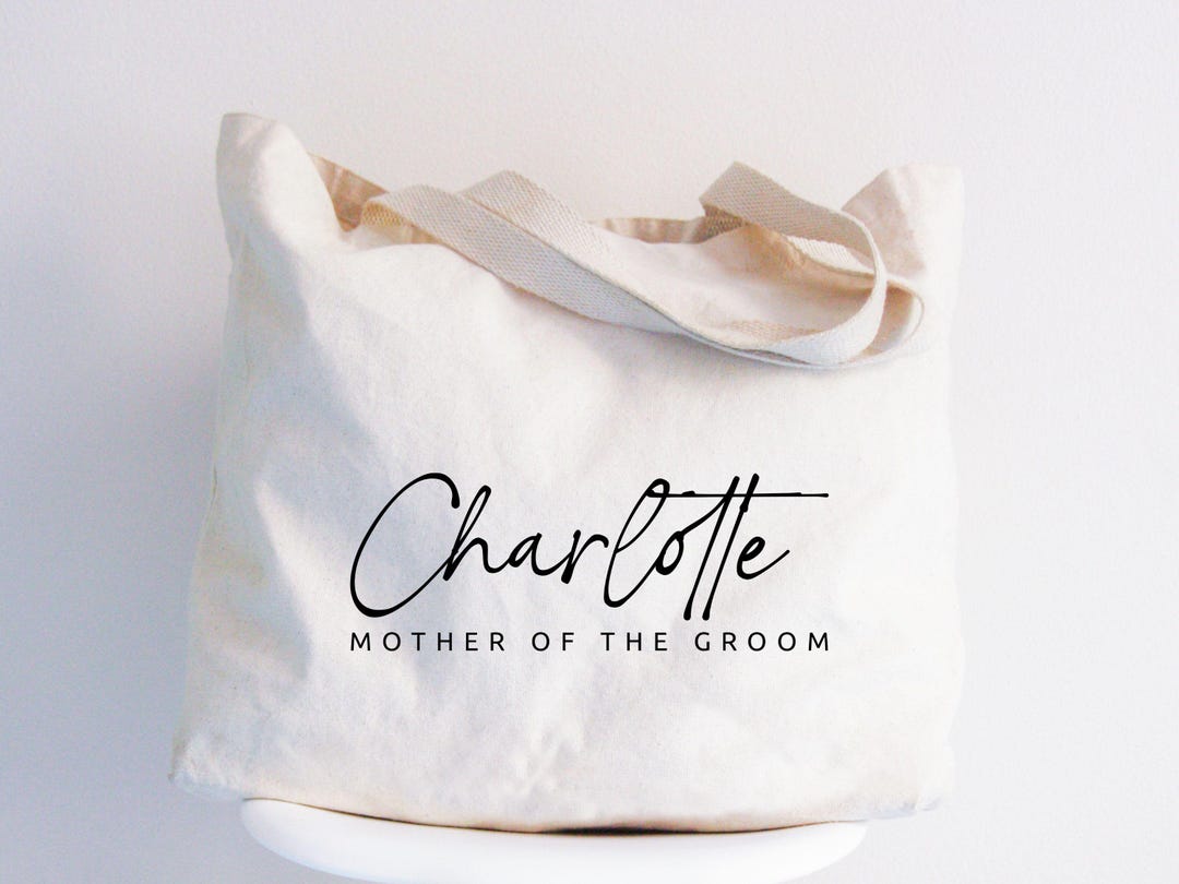 Personalized Bridesmaid Tote Bag: Bridal Shower Gift - Etsy