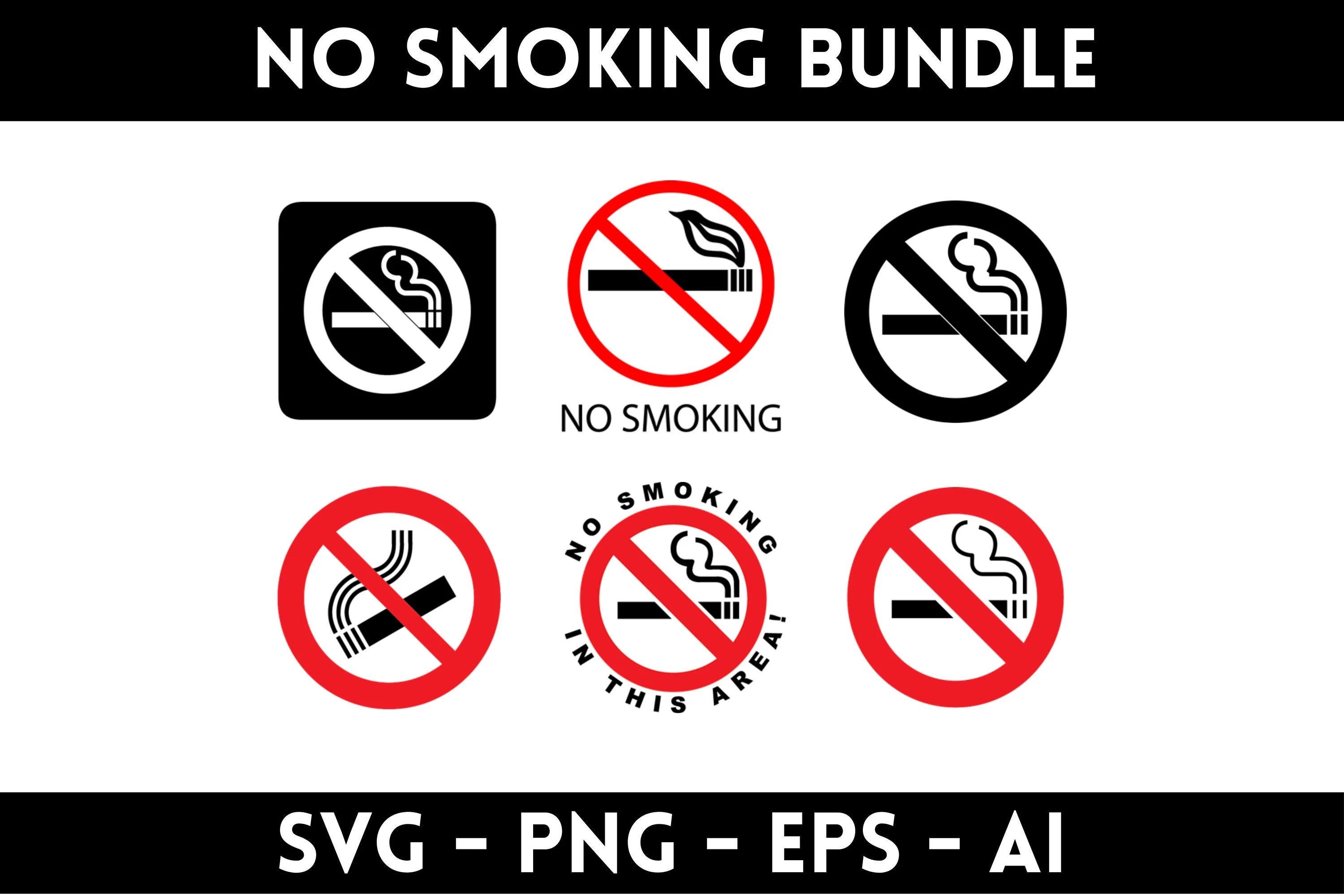 Sign No Smoking - Laser Cut Out Unfinished Wood Craft Shape SGN3 Sign No Smoking - Laser Cut Out Unfinished Wood Craft Shape SGN3