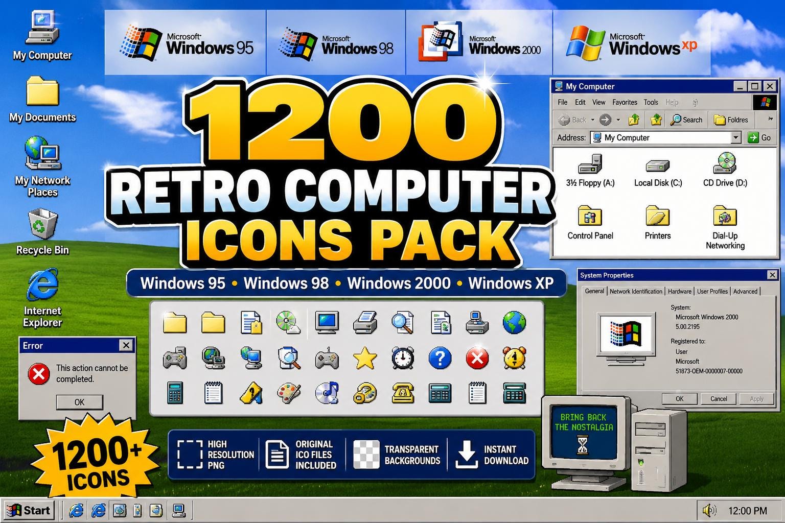 Windows 98 Pc - Etsy