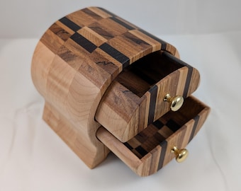Small Wooden Bandsaw Jewelry Box