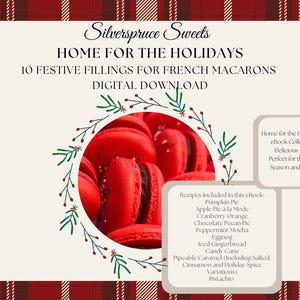 Holiday Macaron Filling Recipes eBook: 10 Classic Flavors (PDF Download)
