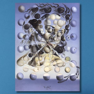 Salvador Dali: Galatea of the Spheres (1952) Canvas Wall Art/Dali Poster Print/Surrealism Wall Art/Home Decor Gift/Exhibition Painting/18