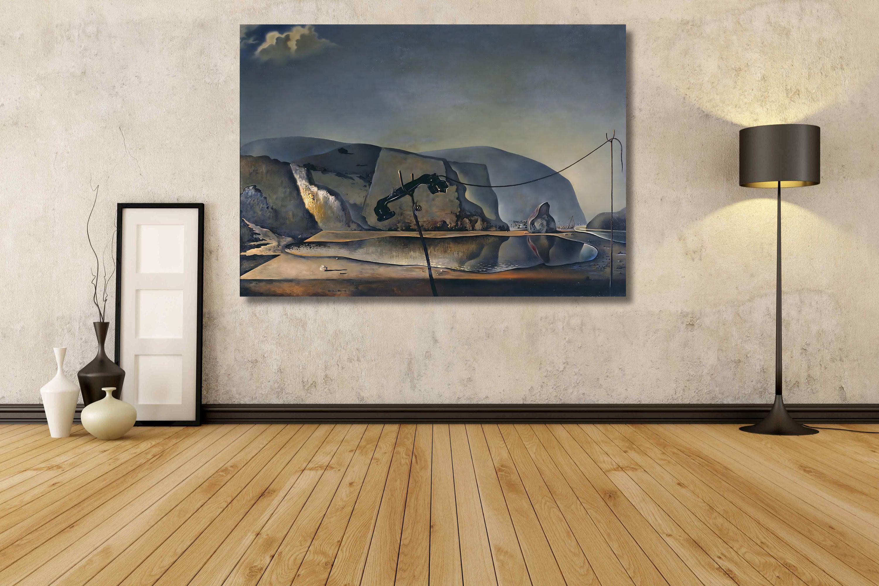 Salvador Dali: Mountain Lake (1938) Canvas Wall Art/dali Poster