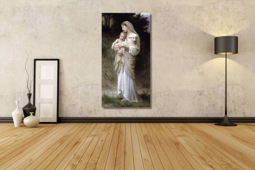 William Adolphe Bouguereau: Innocence (1893) Canvas Wall Art ...