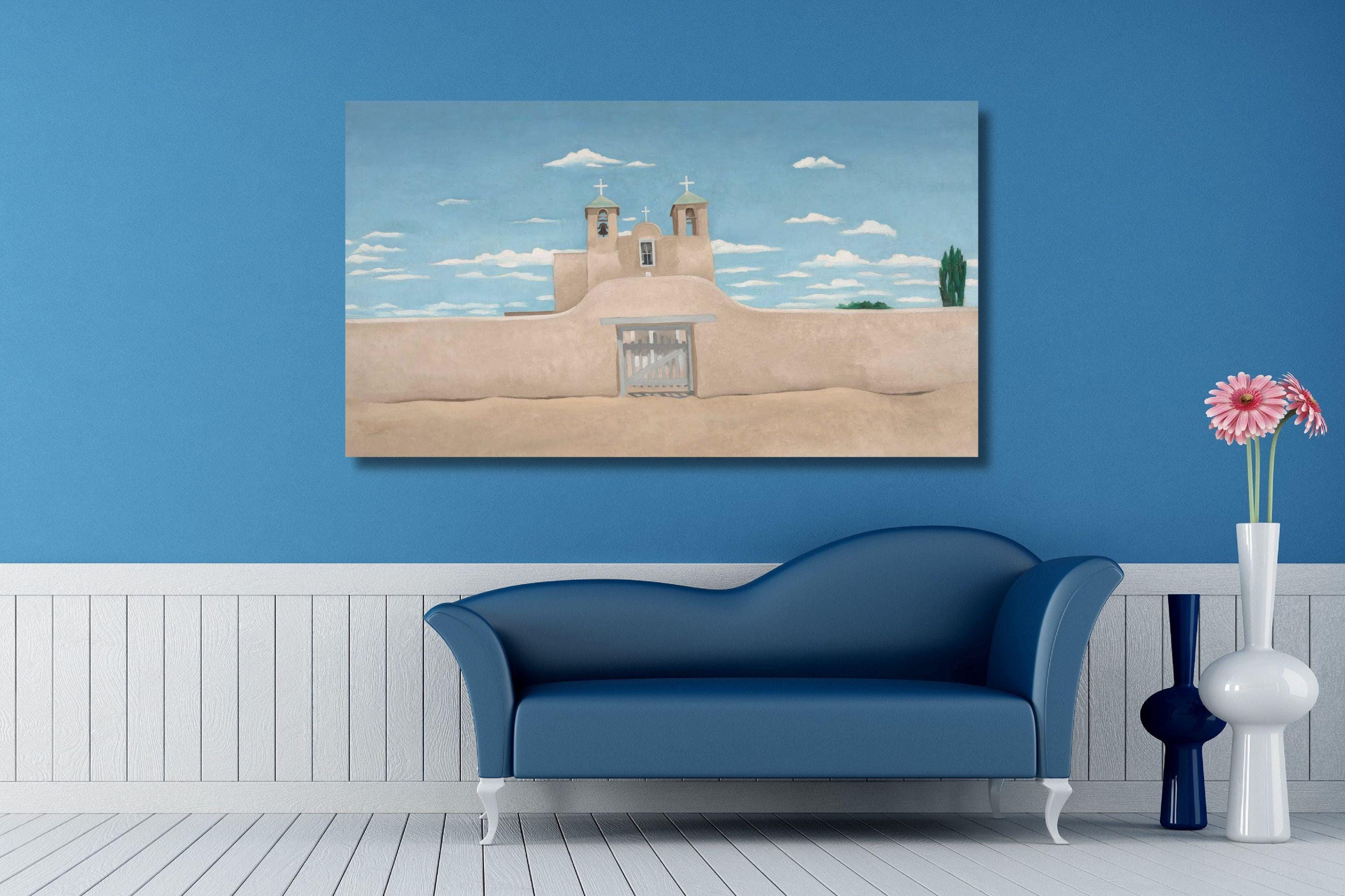 Georgia O'keeffe: Front of Ranchos Church (1930) Canvas Art