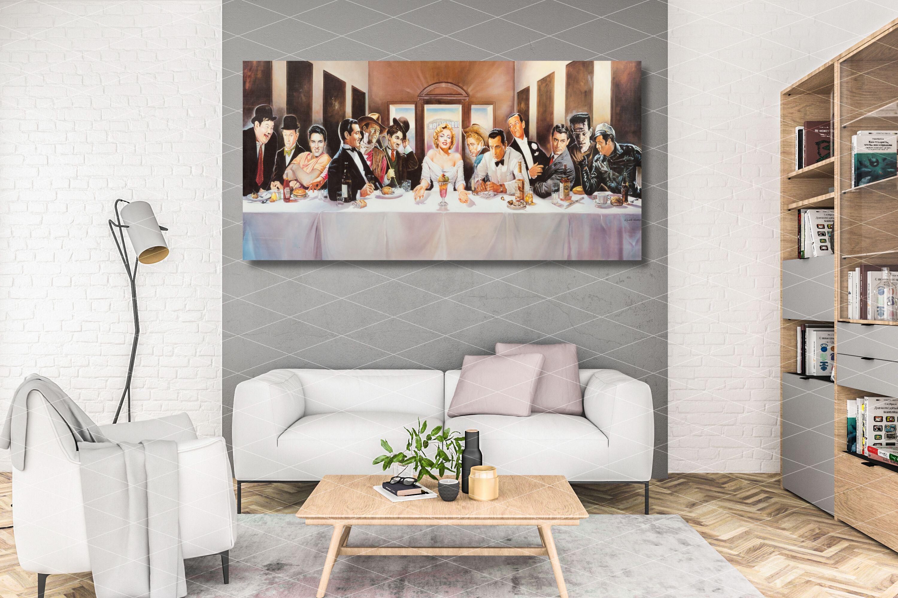 Hollywood Legends Wall Art Last Supper Poster And Prints Marilyns