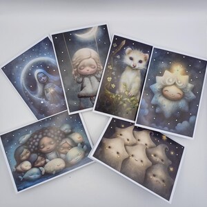 Fantasy greetings Card. Whimsy Birthday Card Hand Embellished With BOOtiful Crystal Rhinestones. Choose your design.