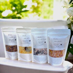 Scented Bath Salts | Gift For Mom | Relaxing Spa Gift | All Natural Bath Salt |Spa Gift for Her | Relaxing Bathsalts | Organic Bath Products