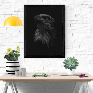 Eagle inspiring wall art "Home and Office decoration"