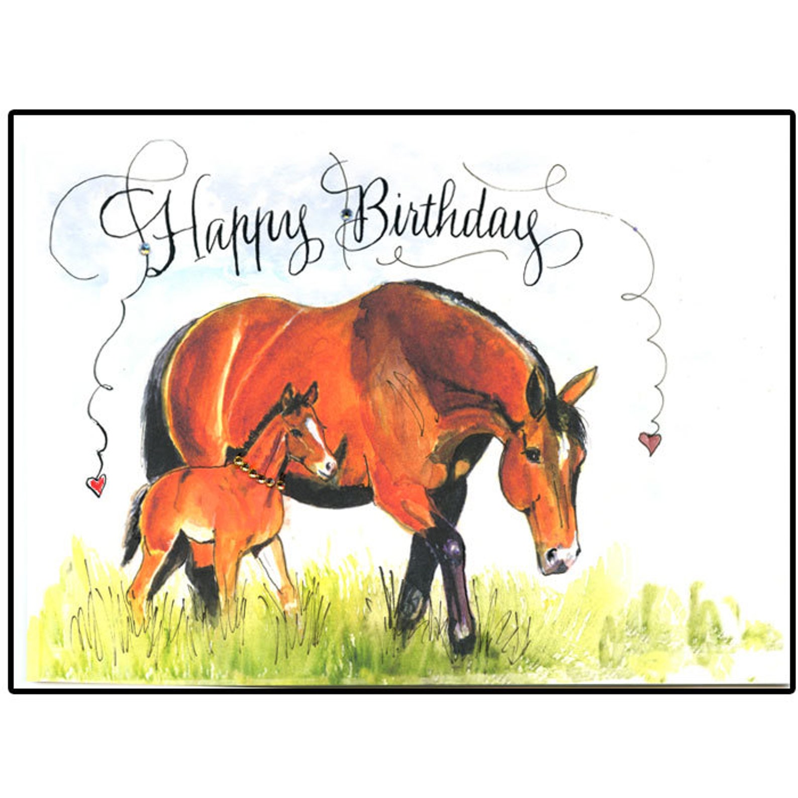 День рождения с лошадьми
