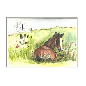 Mother's Day Horse Card, All Occasion Horse card