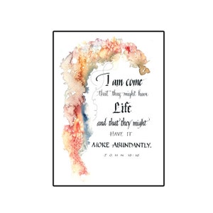 Handmade Inspiritational Christian Greeting Card