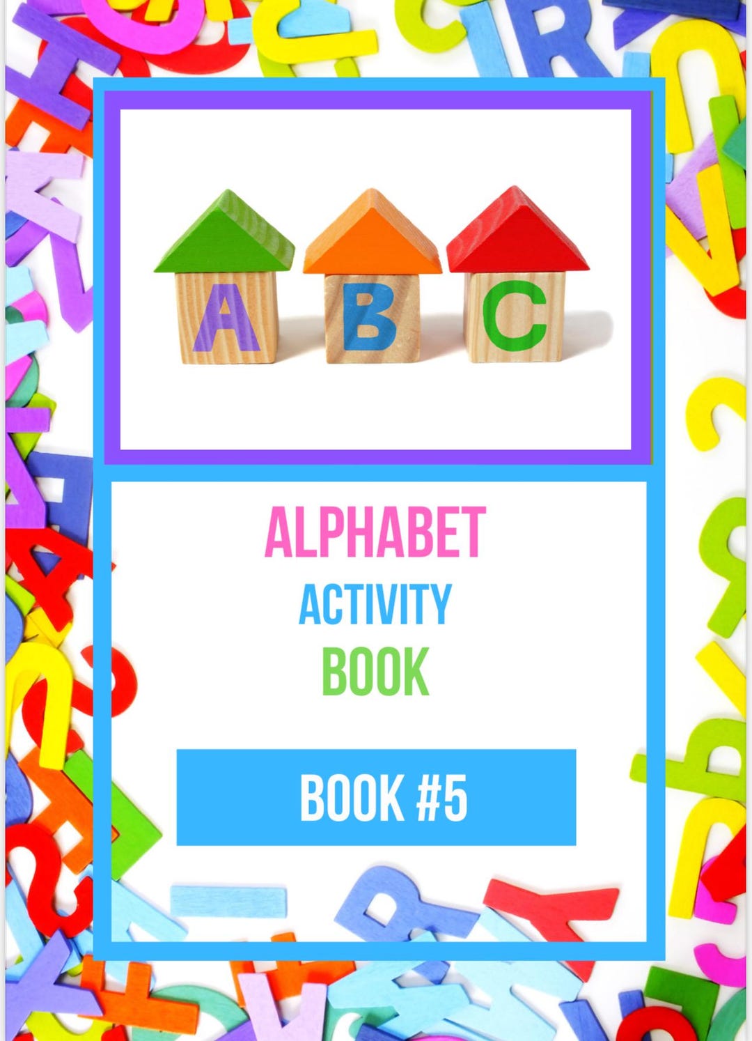 Children's Alphabet Activity Book: Early Literacy Games (digital ...