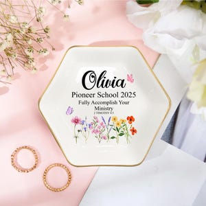 Pioneer School Gift 2025, Pioneer Ring Dish, JW Graduation Gifts,Pioneer Class Keepsake for Her,Best Life Ever Bag Gift,JW Gift,Pioneer 2025