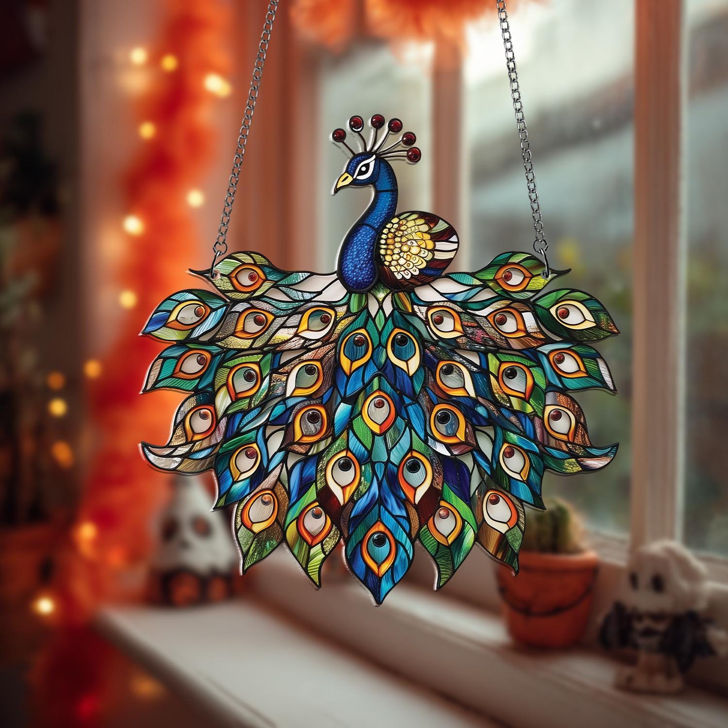 Peacock mirror 鏡　ミラー 81n-FdvQTaL._AC_UF350,