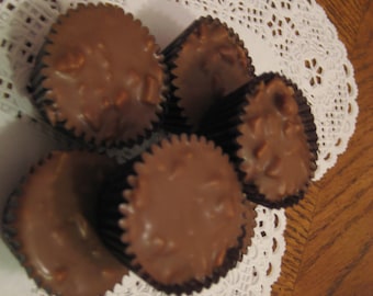 15  English Toffee Peanut Butter Cups FREE SHIPPING