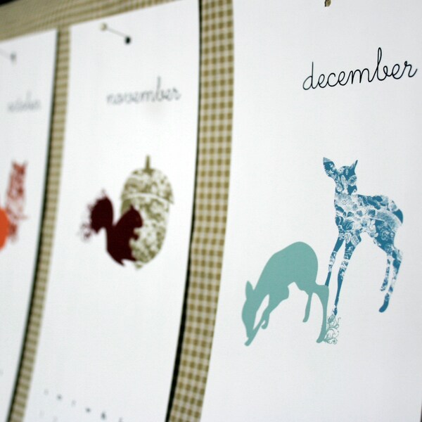 2021 Calendar Printable . Nature . Gift under 10