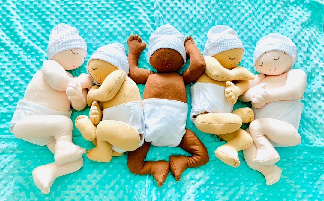 Weighted 7lb Newborn Baby Dolls Childbirth Education Therapy Doll