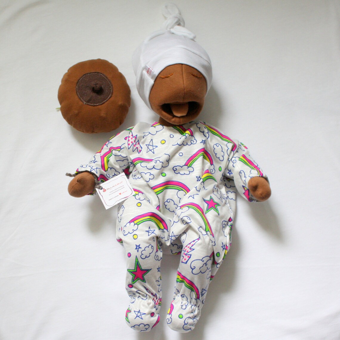 Breastfeeding Baby Doll Puppet Set Breast Model Etsy