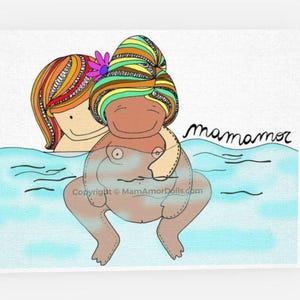 Birth and Breastfeeding Greeting/Note Card Set for Doulas, Midwives, Lactation Consultants, Childbirth Educators