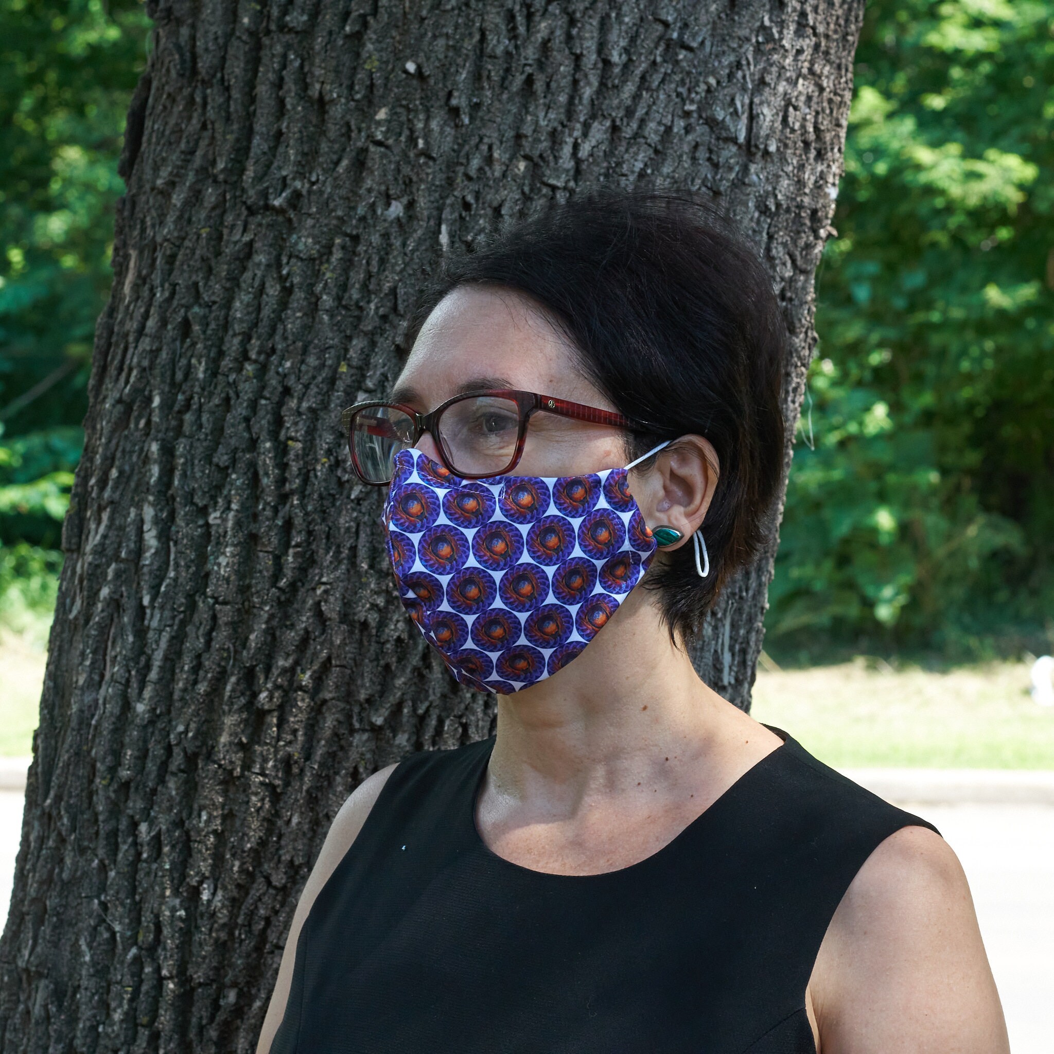 BIRTHY FACE MASK Into These Hands Midwife Mask Doula Mask Nurse Mask