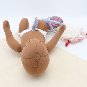 Newborn Baby Doll - Placenta Model Set for Childbirth Education - Tools for Doulas - Midwives - Childbirth Educators