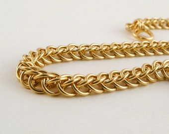 Gold filled Half Persian 3-in-1 Bracelet