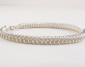 925 Sterling Silver Box Chain Bracelet