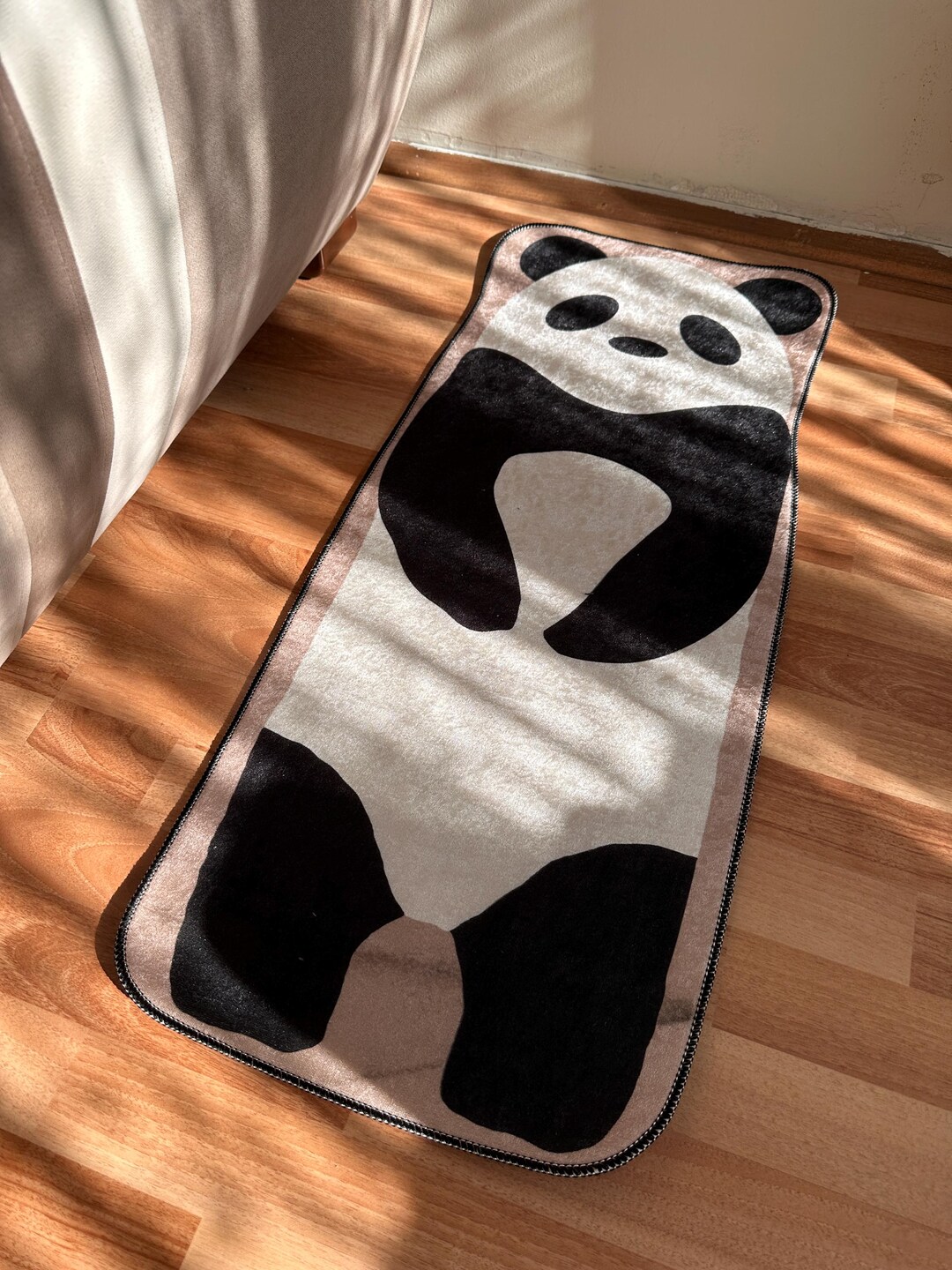 Panda Nursery Rug, Animal Theme Rug, Cute Playroom Rug, Clasroom ...