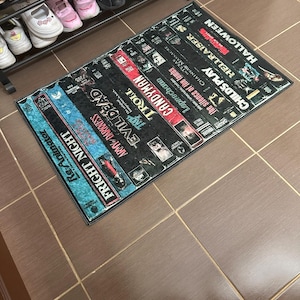 Modern tapijt, horror, kleurrijk tapijt, kunsttapijt, filmkleed, woondecoratietapijt, antisliptapijt, tapijt, vloerkleed, populair tapijt 2 x 3 ft tapijt, kerstcadeau