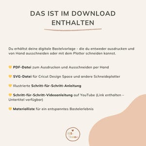 Eulenlaterne Bastelvorlage Download – PDF, SVG, Anleitung und Materialliste enthalten