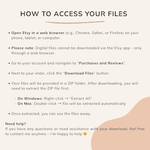 How to download your files – access your owl lantern template after purchase