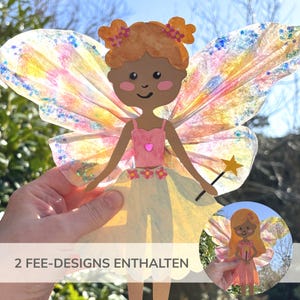 Molde para Artesanato de Fadas | PDF | SVG | DXF | Arquivo para Plotter | Molde para Impressão | Artesanato de Fadas | Faça você mesmo com ou sem plotter | Molde para Artesanato de Fadas