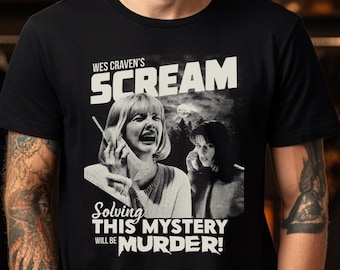 Retro Scream Movie T-Shirt | Halloween Horror Tee