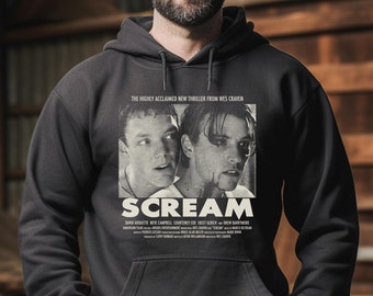 Vintage Scream Movie Hoodie | 90s Horror Pullover