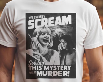 Vintage Scream Movie T-Shirt | Wes Craven Horror Tee