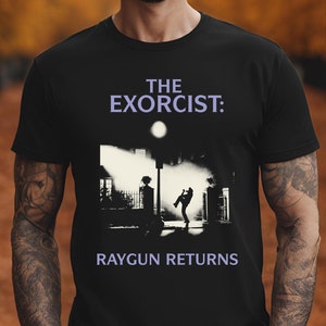 Raygun Breakdance Shirt | Australische Tänzerin | Raygun Australian Dance Club | Raygun Exorzist Shirt | Lustiges Break Dance Meme T-Shirt