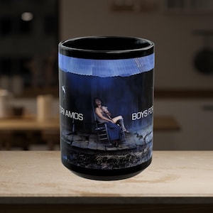 Tori Amos Boys for Pele Ceramic Coffee Mug | Vintage Tori Amos Coffee Cup | Rare Tori Amos Gift | Retro 90&#39;s Alternative Female Artist