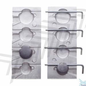 Ellditis perastos 1 (50-70-90-110)gr | Shore Jigging, Casting, Sea, Boat, River, Crap Fishing Lead Mold Weights