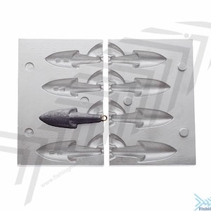 Velos 1 (60-70-80-90)gr | Shore Jigging, Casting, Sea, Boat, River, Crap Fishing Lead Mold Weights