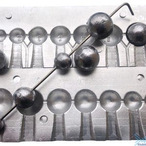 Ball perasti (10-20-30-40-50-60-70)gr | Shore Jigging, Casting, Sea, Boat, River, Crap Fishing Lead Mold Weights