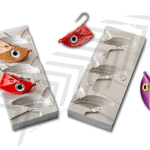 Tenya 4 (90-110-130)gr | Shore Jigging, Casting, Sea, Boat, River, Crap Fishing Lead Mold Weights
