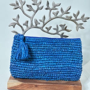 Handgewebte natürliche Rafia Clutch | AUTHENTISCH AUS BALI